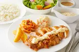 自家製照り焼きチキン弁当(とろけるハンバーグ 福よし 墨田)