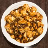 マーボー豆腐あんかけ焼きそば(龍盛菜館 水天宮店)