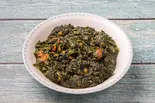青菜のクートゥ (spinach ＆ beans)（南インド料理コチンニヴァース）