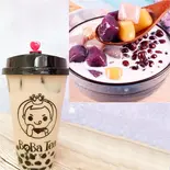 人気セット芋園1号+ミルクティー(M)(BoBaTea 武蔵新城店)