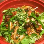 ホルモン炒め丼（ソウルガーデン）