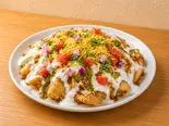 SAMOSA CHAT(ネパール風コロッケのヨーグルト和え)(SHISHA LOUNGE)