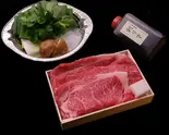 国産黒毛和牛 ひとりすき焼き/Solo Sukiyaki with Japanese Black Wagyu（はり重 道頓堀本店）
