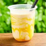 マンゴー&バナナジュース Mango & banana juice(【自家製もっちりベーグル】ベーグルカフェZERO 浅草)