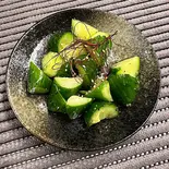 チョレギきゅうり（揚げるんです！）