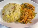 ユーシャンロースチャーハン丼（康楽）
