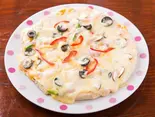 ナンピザ/naan pizza（MAGIC MAHA CURRY）