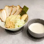 焼豚鶏白湯つけ麺（つけ麺処つぼや 十三店）