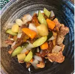 韓国風酢豚タンスユク/탕수육（にこにく＆韓国チキン）