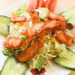 タンドリーチキンサラダ tandoori chicken salad(フジビリヤニ)