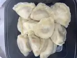 手作り豚肉と白菜水餃子10個(猪肉白菜水饺)（東京餃子楼<梅ヶ丘店>）