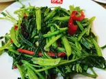 空芯菜ニンニク炒め（功夫 蘭州ラーメン 中華料理）