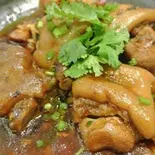 豚足のピリ辛煮込み（中国飯店 福龍門）
