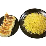 青山大餃子(5個)半チャーハンセット（青山餃子房 船橋店）