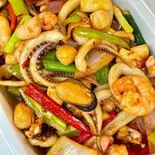 海鲜三种炒菜(丁記美食城)