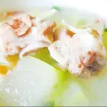 トウガンと鶏肉スープ/Winter melon and chicken soup(中華料理 龍門)
