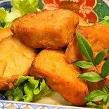 漬け海鮮の竜田揚げ（旬彩和食くつろぎ(海鮮丼/寿司/天むす/弁当/ふぐ鮟鱇鍋)）