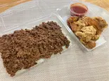 タコライス+鶏から3個 / Taco Rice + 3 Fried Chicken(やんばるタコライス 凛タコ)