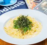 青じそと明太子のクリームソース Green Shiso and Cod Roe with Cream Sauce(sandish)