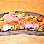 A5和牛のガーリックステーキ（和食・焼鳥×限定丼・定食 座や浦和店）