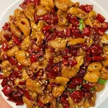 干煸大肠/大腸を乾かす(丁記美食城)