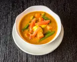 野菜カレー Vegetable curry（インド料理ダウンタウンビーズ）