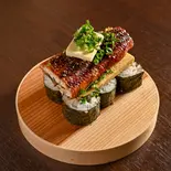 うな玉バター巻き（酒と肴 めから鱗）