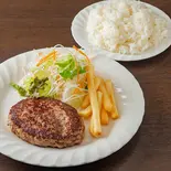 ハンバーグ(LL 320g)（クラーク亭北12条店）