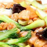 豚肉と青梗菜の炒め（中国料理 東海園）