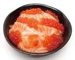【サーモン人気No.1】サーモンとイクラの親子丼（海鮮丼の駅前 心斎橋店）