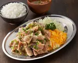 塩とんたまダブル(ご飯付き) Salted Grilled Pork ＆ Egg Set Meal（とんたま食堂）