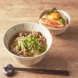 肉吸いお肉90gと明太とろろ丼（大阪名物！肉吸い「千日屋」 三宮南店）