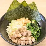【新作】特製あぶらそば（らーめん一二三家(和田町一二三家製麺)）