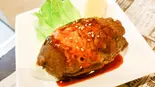 テルちゃんの肉巻きおにぎり（薩摩地鶏と地酒のお店 地鶏亭 仁）
