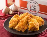 【黄金に輝くジューシーな骨付き】サクッ‼クリスピーオリジナルファングムチキン・骨付き Original Korean Chicken on the Bone(日本初上陸!!ニャムニャムチキン 上戸田4丁目店)
