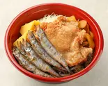 ししゃも5尾とバリチキ1個弁当（バリヤス酒場 向ヶ丘遊園南口駅前店）