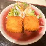 かにクリームコロッケ(2ヶ)（おさかな処 わんだ）