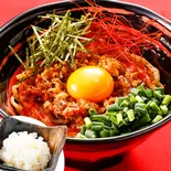 【辛】台湾まぜそば (ミニミニ追飯付き)【深夜】（油そば・台湾まぜそば専門店 土佐堀 麺屋じろう）
