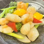 海鮮三種と季節野菜のXO醤炒め(中華料理 中華居酒屋 四季園)