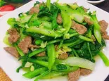 牛肉青梗菜炒め/cai chip xao bo(Tay Ho Quan)