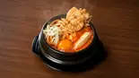 豚カルビスンドゥブうどん（ソウル美彩スンドゥブ）