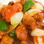 豚肉の甘酢炒め(酢豚)（中華料理 和唐 西台店）
