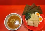 赤家のかつおつけ麺(横浜家系ラーメン赤家人形町店)