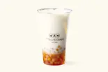 蜂蜜タロ芋ボールミルク(M) Honey Milk with Taro Ball(Medium)（台湾No.1黒糖タピオカミルク 珍煮丹）