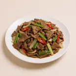 牛肉の沙茶醤炒め（台湾木片弁当）