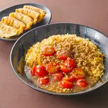 トマト【そぼろ】あんかけチャーハン 揚げ餃子(5個)セット（チャーハン 皇王 上目黒店）