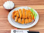 ダブル豚ロースかつ膳(醤屋万吉のうどん)