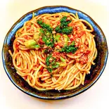 Tofu meat bolognese 豆腐ミートのボロネーゼ（TSUKIJI Night Delivery PAKA）