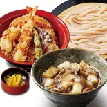 【満腹久セット】きのこつけ汁・海老天丼（久兵衛屋 南与野店）