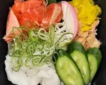 とろサーモンえんがわ丼(すしっちょ)